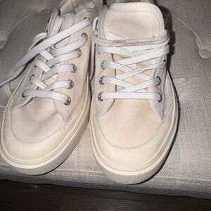 Stella McCarty Adidas Off-White Canvas Sneakers